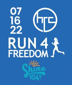 HRC Run for Freedom - Get active and help local sex trafficking survivors by participating in the Run 4 Freedom 5k run/walk! 100% of the proceeds go towards HRC Ministries long-term restoration center for sex trafficking survivors in the Northwest. The event includes a foam party finish, games for the whole family, food, and swag. Saturday July 16th, 2022 | 9 am – 12 pm 311 W Emma St. Rockford, WA 99030 Schedule 8 am – Check-in, 9 am – Run/Walk Starts